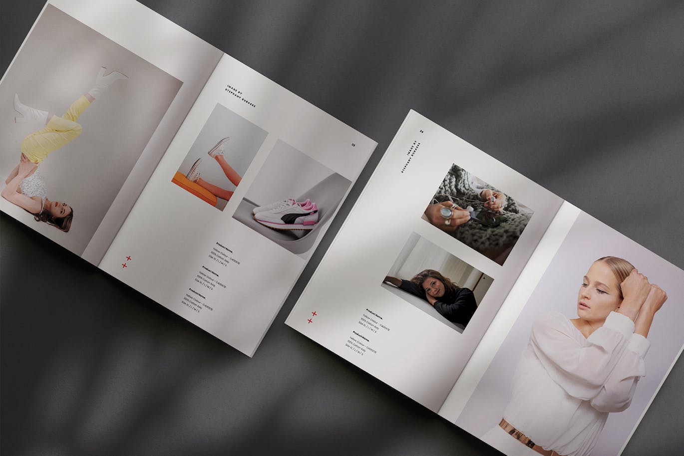 产品介绍/目录杂志模板 Lookbook / Catalog 幻灯图表 sucaiwan.com