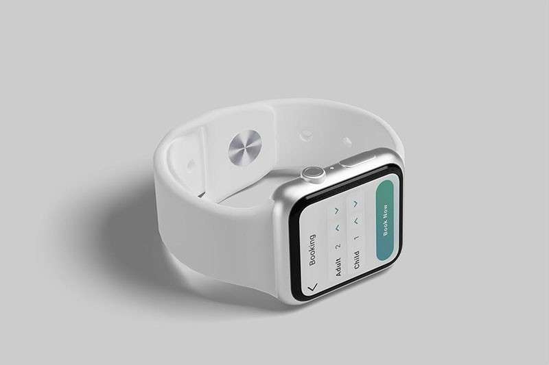 苹果手表 Smart Watch 样机PSD模板 样机素材 sucaiwan.com