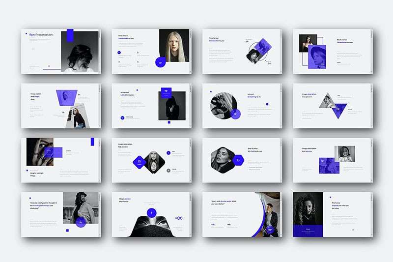 简约时尚PPT模板 样机素材 sucaiwan.com