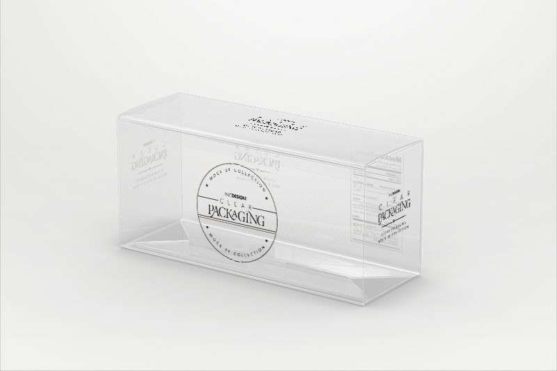 10种透明塑料瓶包装盒标签贴图样机PSD 样机素材 sucaiwan.com