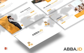 企业路演推广PPT幻灯片模板素材 Abba.id – Business Powerpoint Template