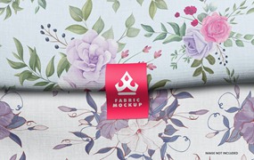 织物面料设计展示样机模板 Fabric Mockup