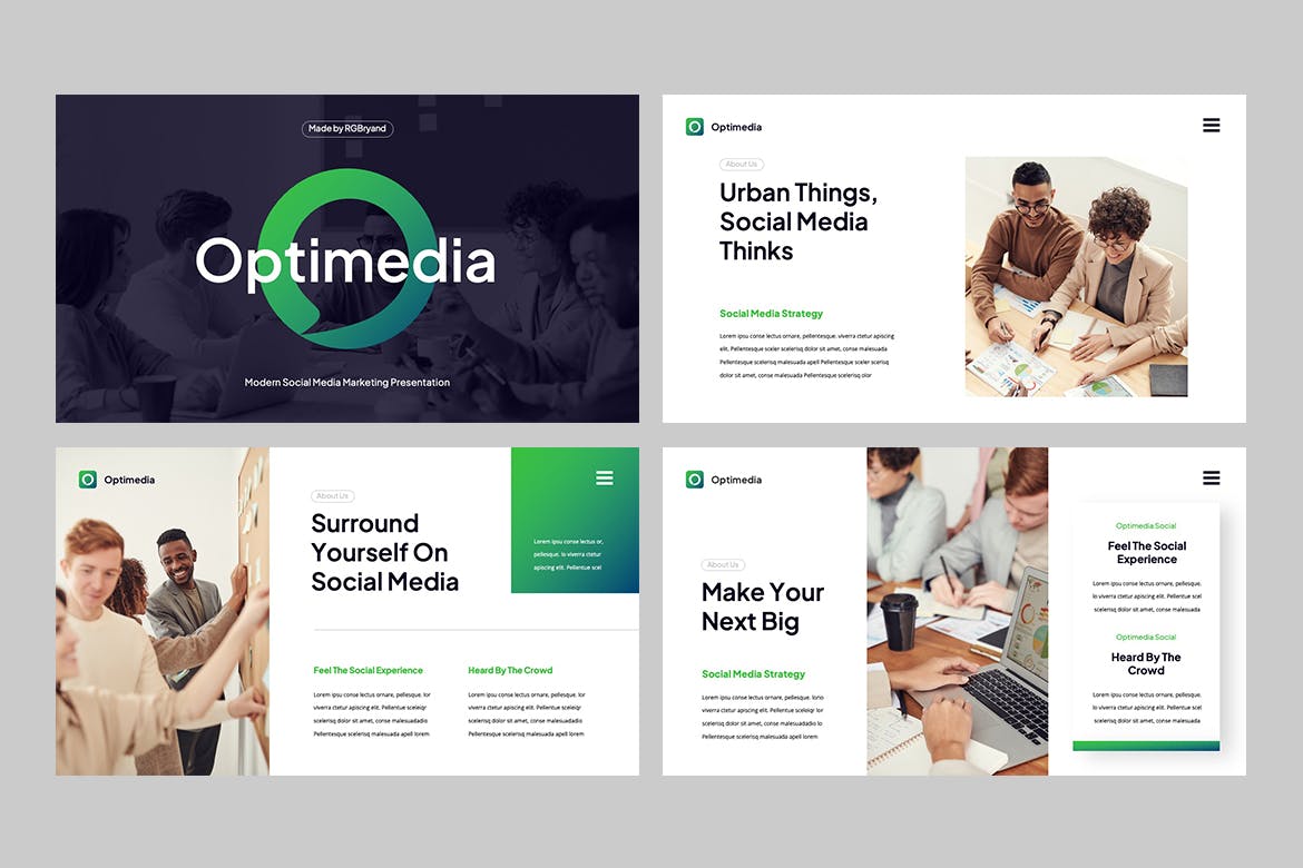 数字营销PPT演示文稿 Digital Marketing Powerpoint Template 幻灯图表 sucaiwan.com