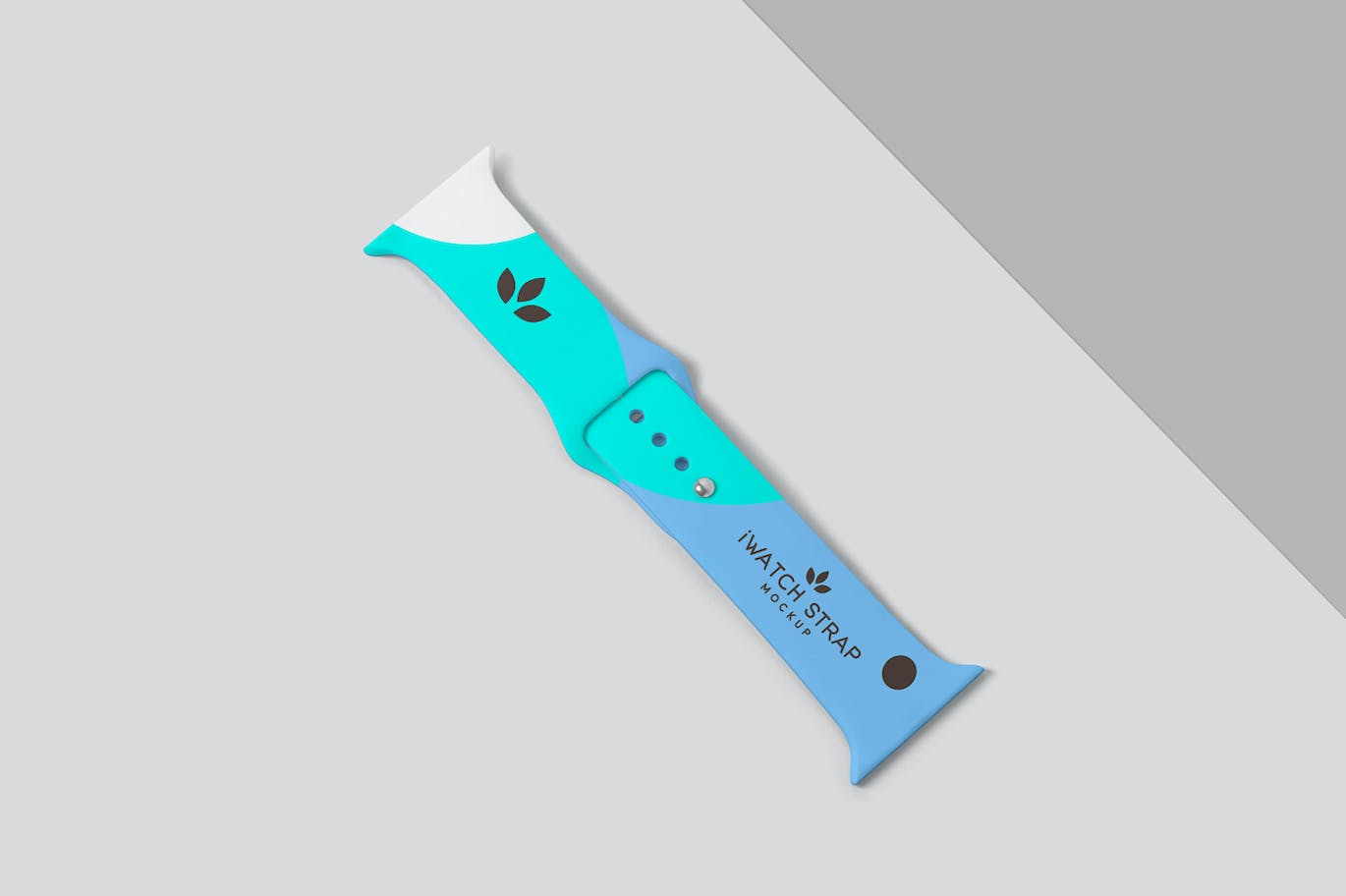 iWatch橡胶表带品牌设计样机 iWatch Rubber Strap Mockups 样机素材 sucaiwan.com