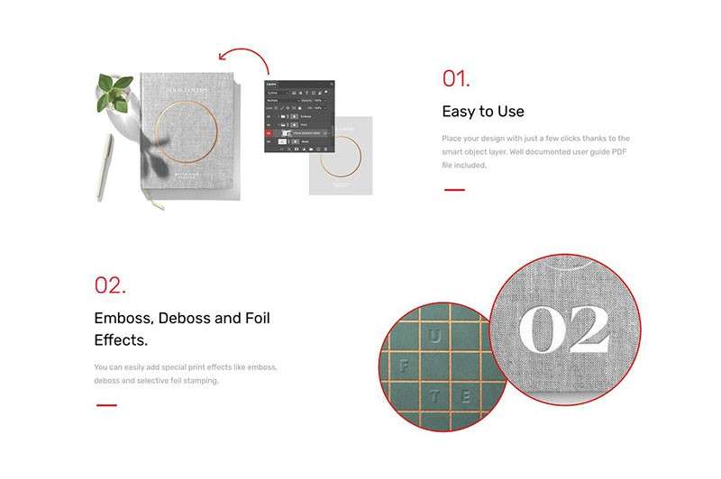 20个精装书本封面设计展示样机PSD模板 样机素材 sucaiwan.com