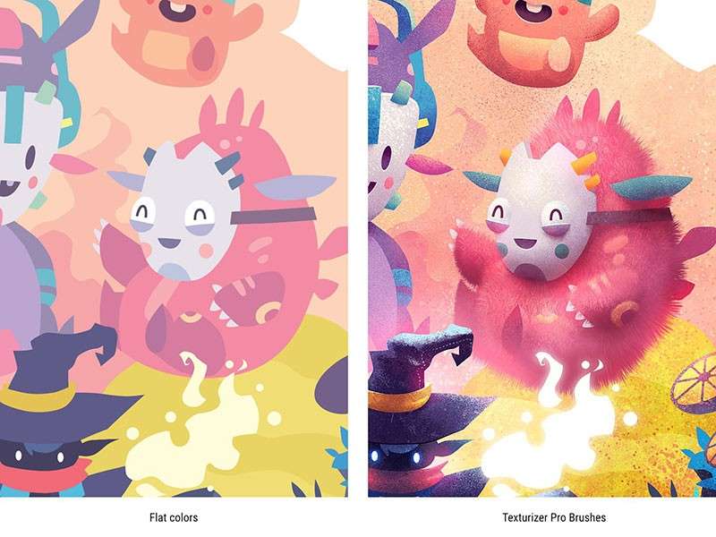 Affinity儿童插画噪点纹理笔刷 笔刷资源 第4张-素材湾丨精选海外优质设计素材资源 Affinity儿童插画噪点纹理笔刷 笔刷资源 sucaiwan.com