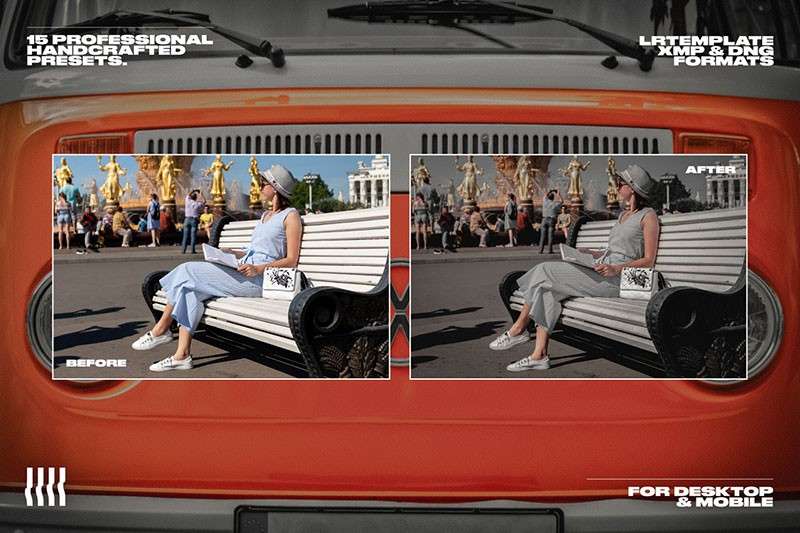 电影高级暗黑调色效果LR预设 插件预设 sucaiwan.com