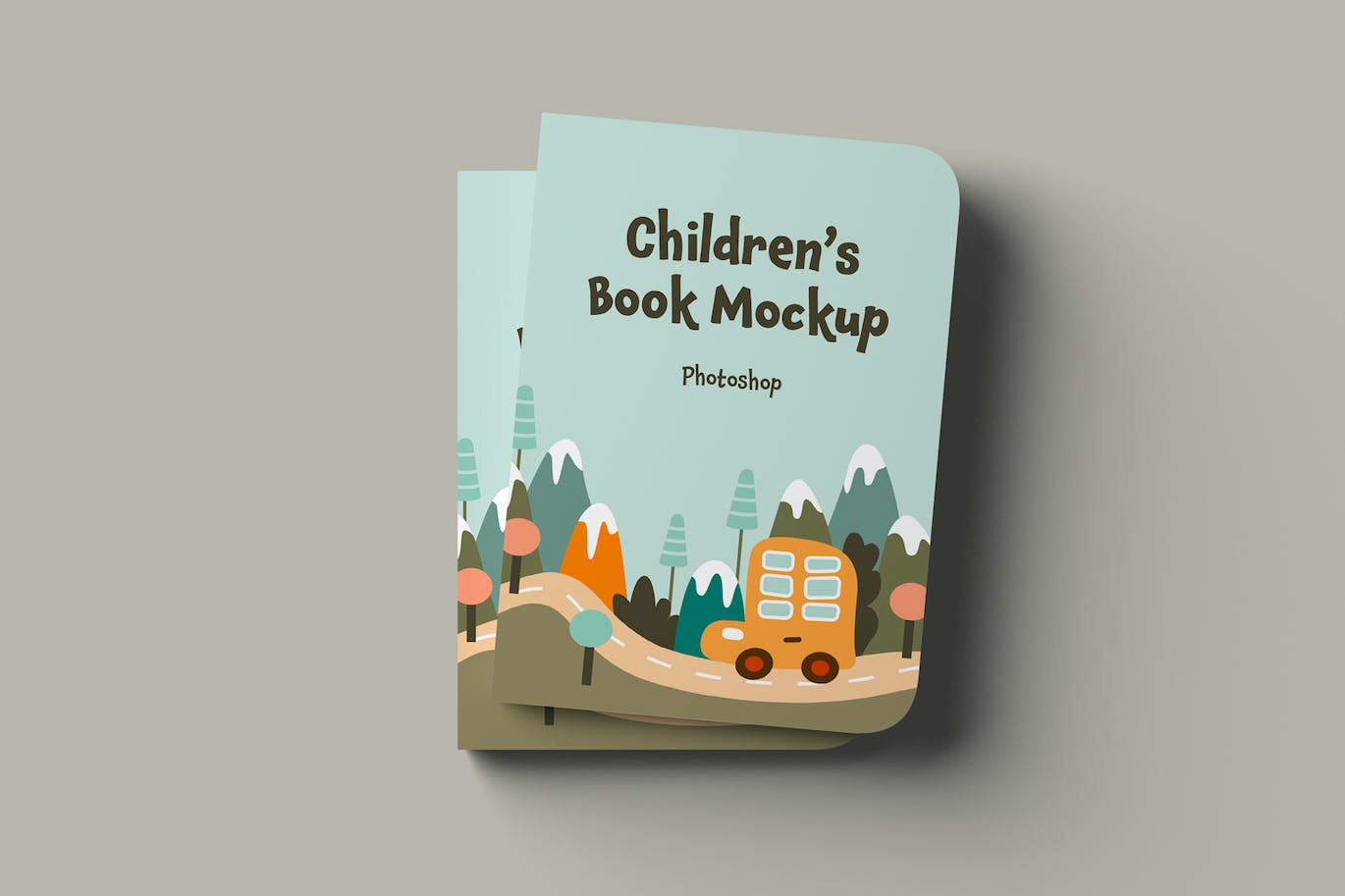 儿童书籍封面设计样机 Children’s Book Mockups 样机素材 sucaiwan.com