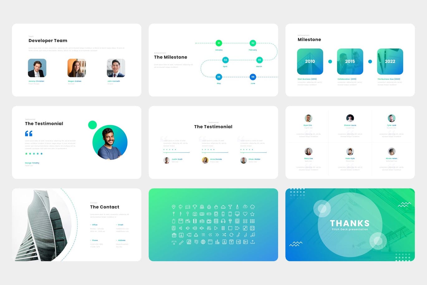 渐变配色企业演示Powerpoint幻灯片模板 Decker – Pitch Deck PowerPoint Template 幻灯图表 第2张-素材湾丨精选海外优质设计素材资源 渐变配色企业演示Powerpoint幻灯片模板 Decker – Pitch Deck PowerPoint Template 幻灯图表 sucaiwan.com
