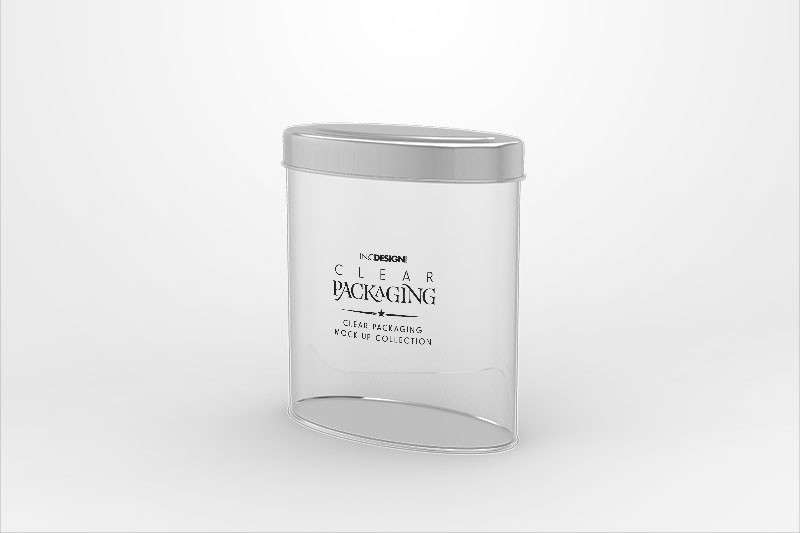 10种透明塑料瓶包装盒标签贴图样机PSD 样机素材 sucaiwan.com