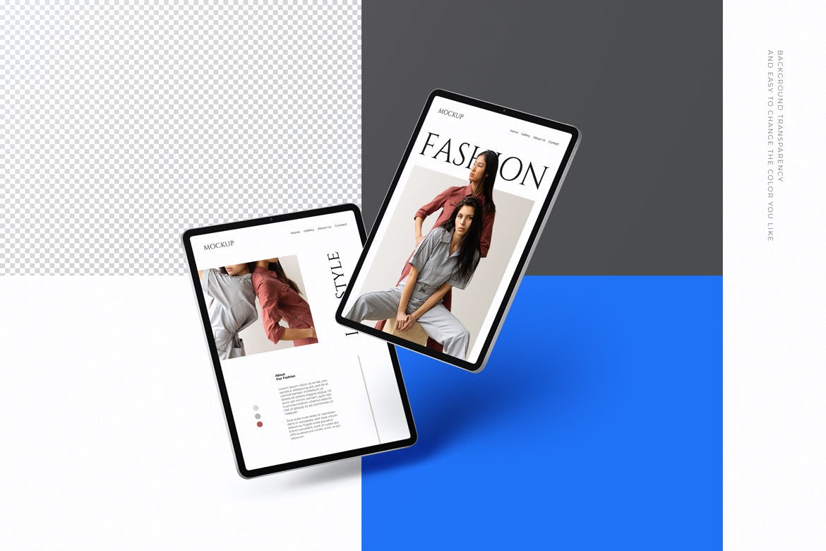 平板电脑ipad屏幕样机 Tablet Screen Mockup 样机素材 sucaiwan.com