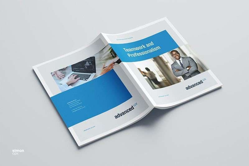 电子商务画册InDesign设计模板 样机素材 sucaiwan.com