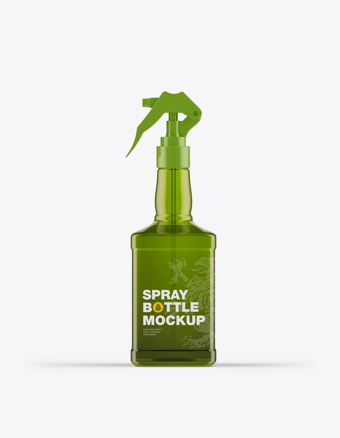 玻璃喷雾瓶包装设计样机 Pack Glass Spray Bottles Mockup 样机素材 sucaiwan.com