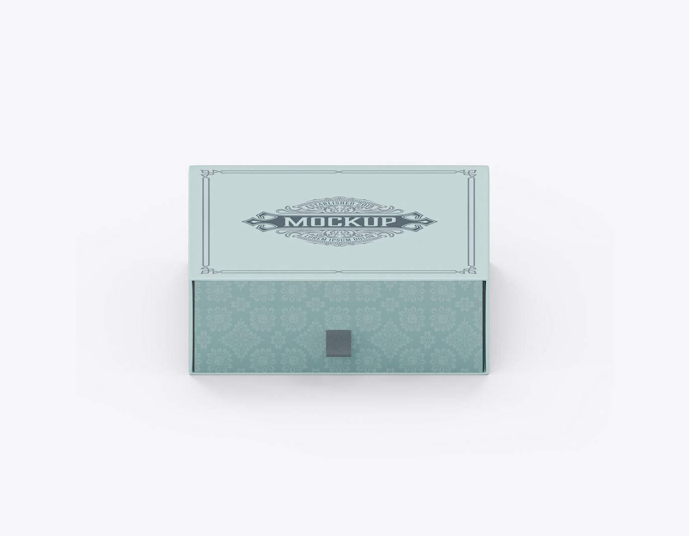 拖式纸盒包装设计样机 SlideBox Mockup 样机素材 sucaiwan.com