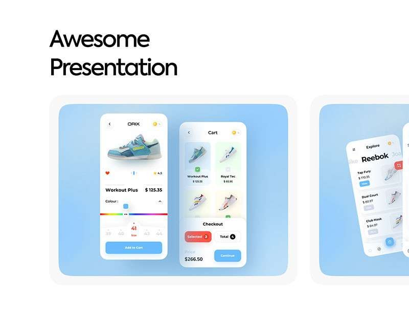 600+UI设计展示Figma模板，附视频教程 样机素材 sucaiwan.com