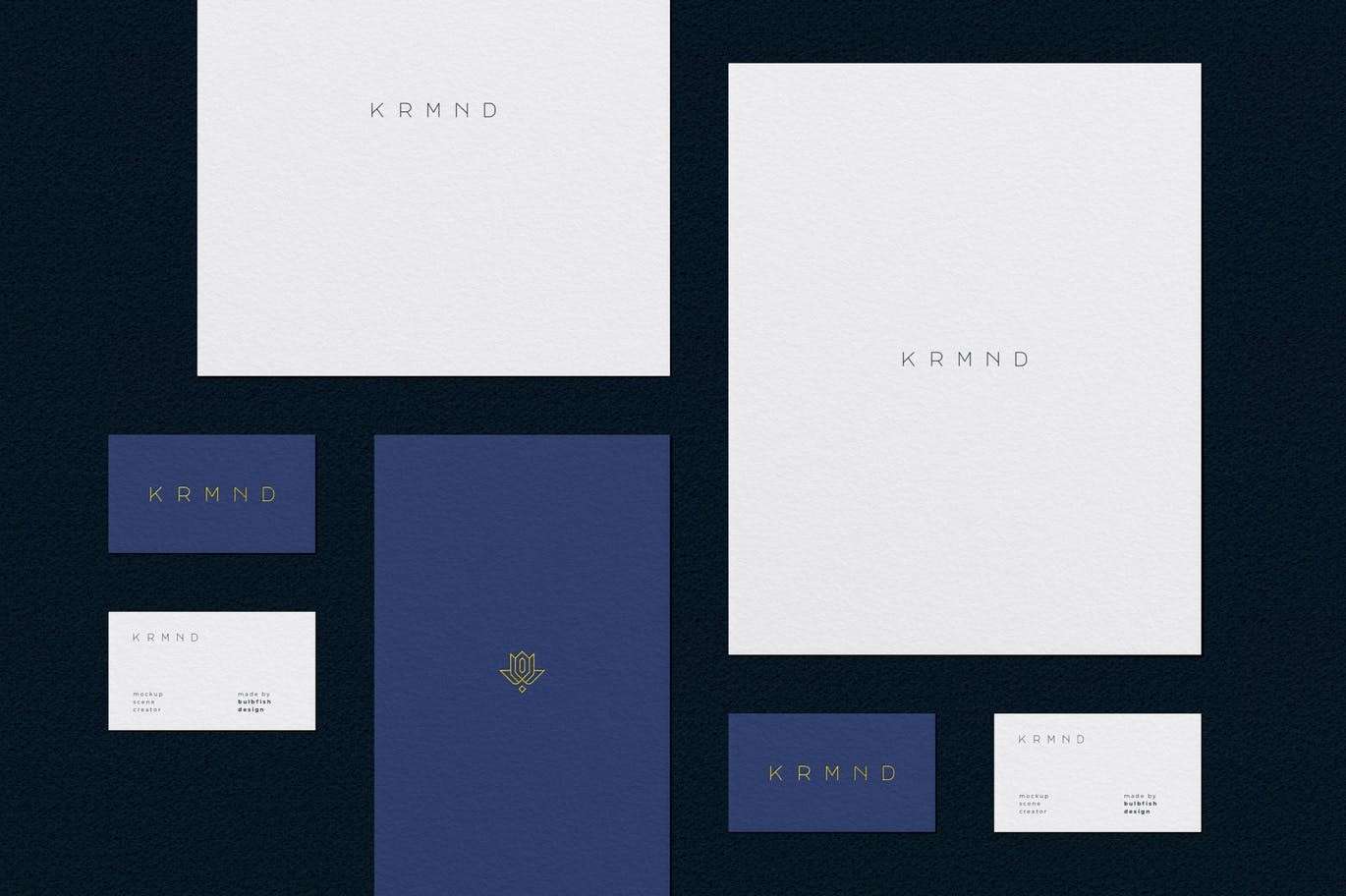 10款办公纸质用品设计展示场景样机模板PSD 样机素材 sucaiwan.com