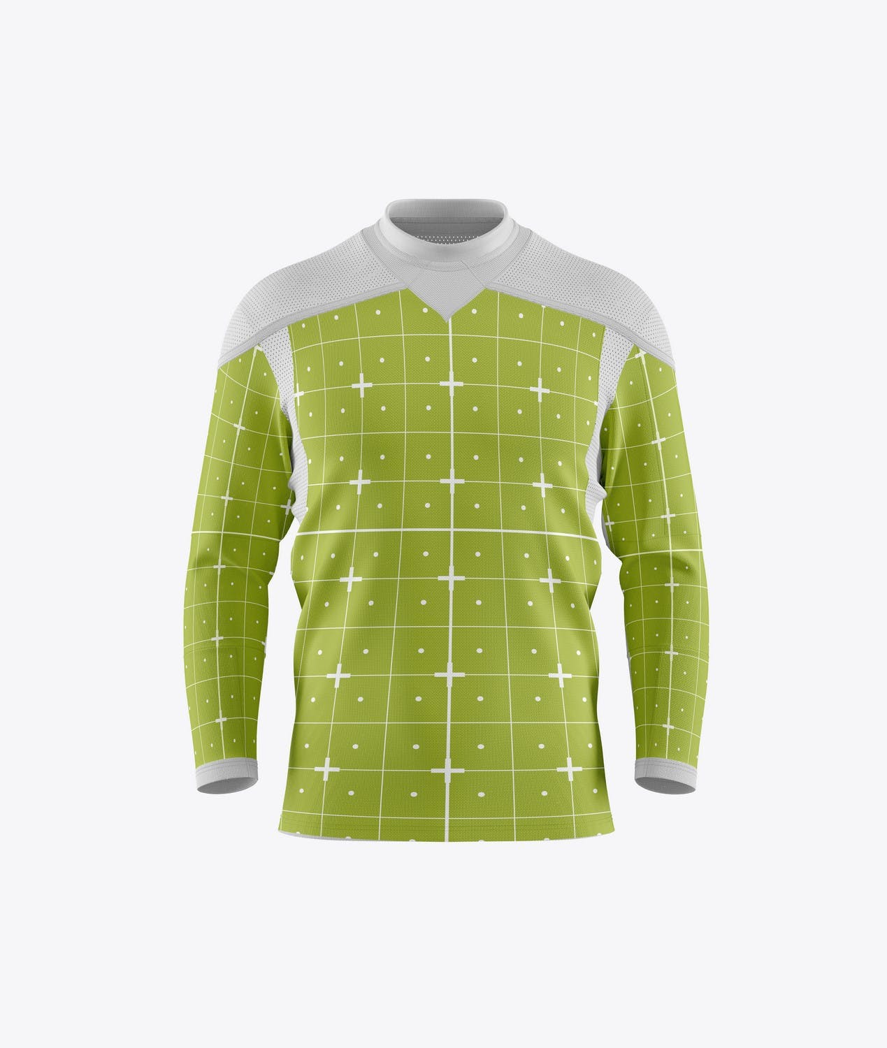 冬季运动服服装面料设计样机 Winter Sport Jersey Mockup 样机素材 sucaiwan.com