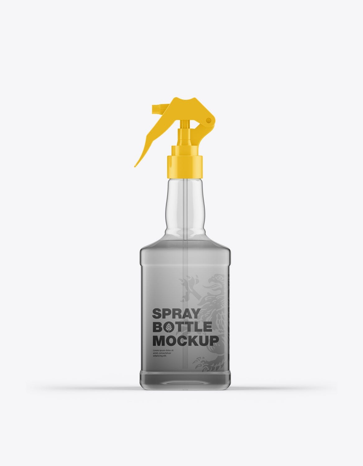 玻璃喷雾瓶包装设计样机 Pack Glass Spray Bottles Mockup 样机素材 sucaiwan.com