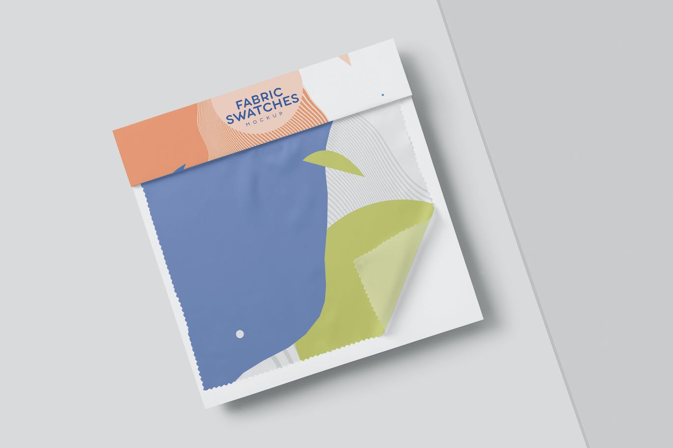 织物样品图案设计样机 Fabric Swatches Mockups 样机素材 sucaiwan.com
