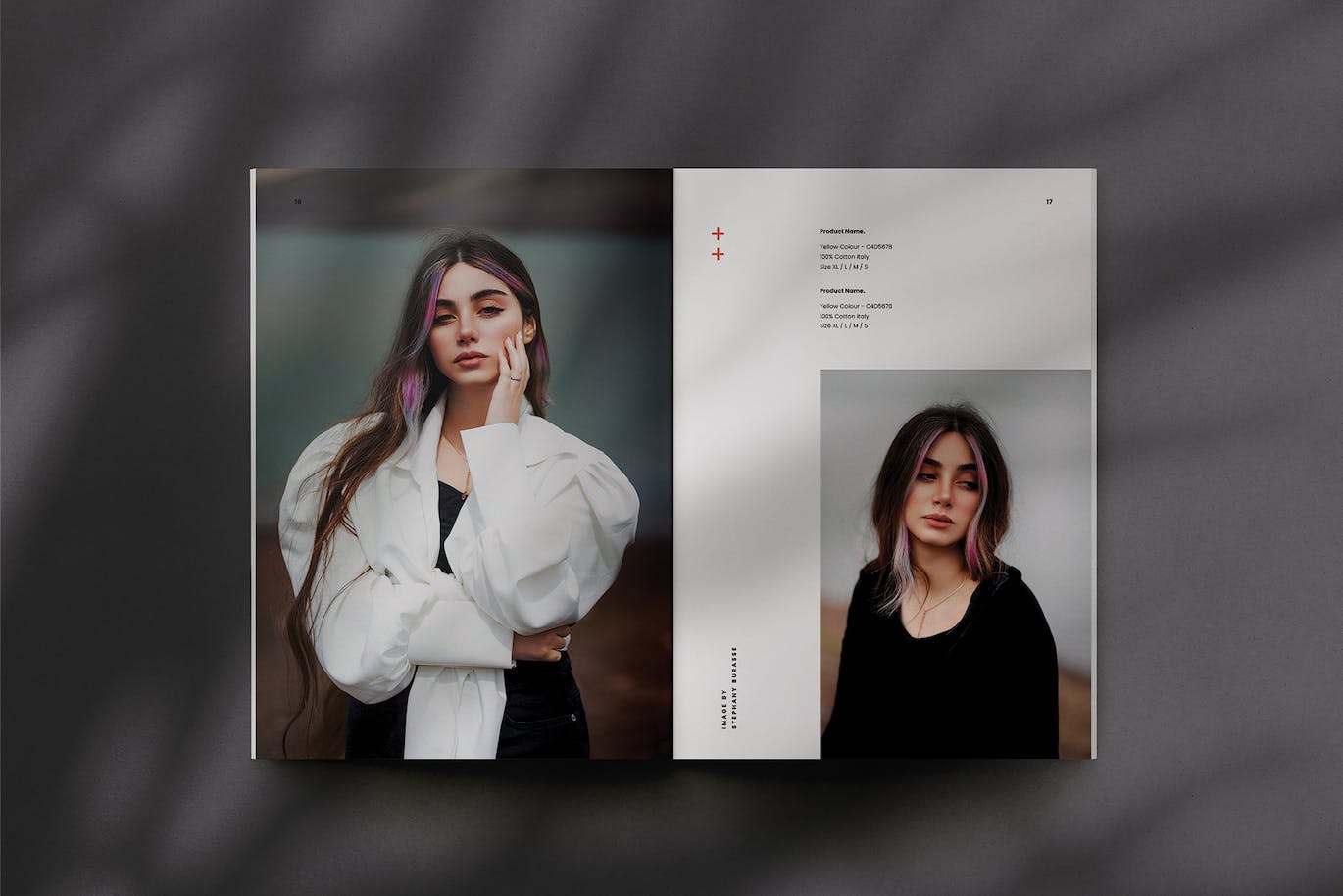 产品介绍/目录杂志模板 Lookbook / Catalog 幻灯图表 sucaiwan.com