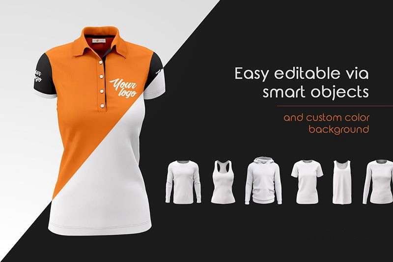 各类运动服设计展示样机PSD模板 样机素材 sucaiwan.com