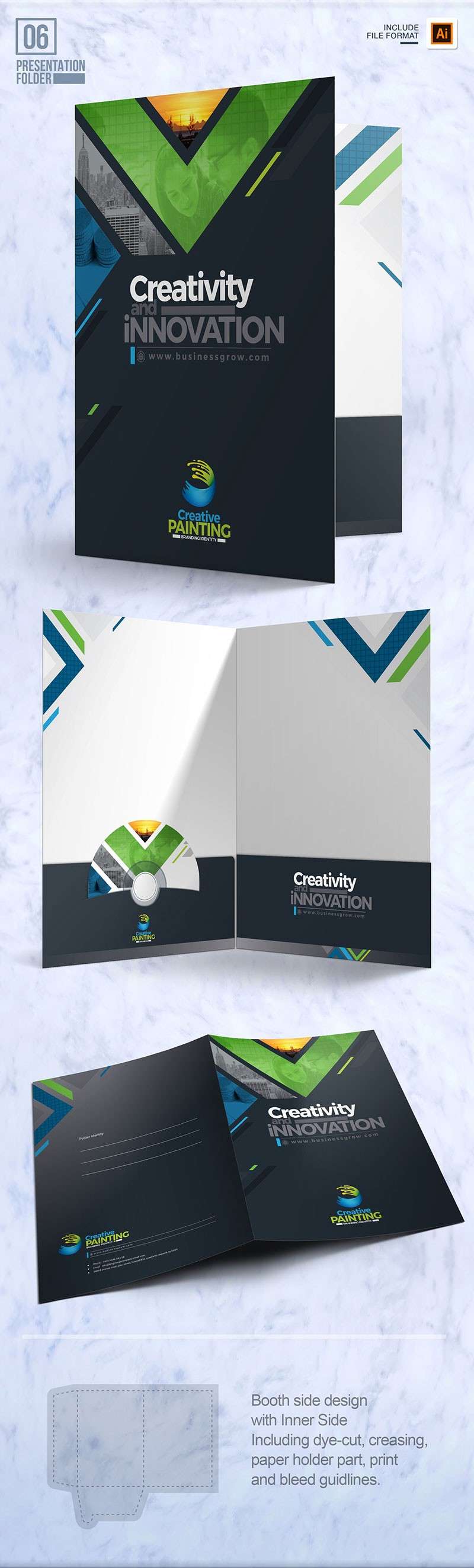 完整的商业品牌VI手册设计模板 样机素材 sucaiwan.com