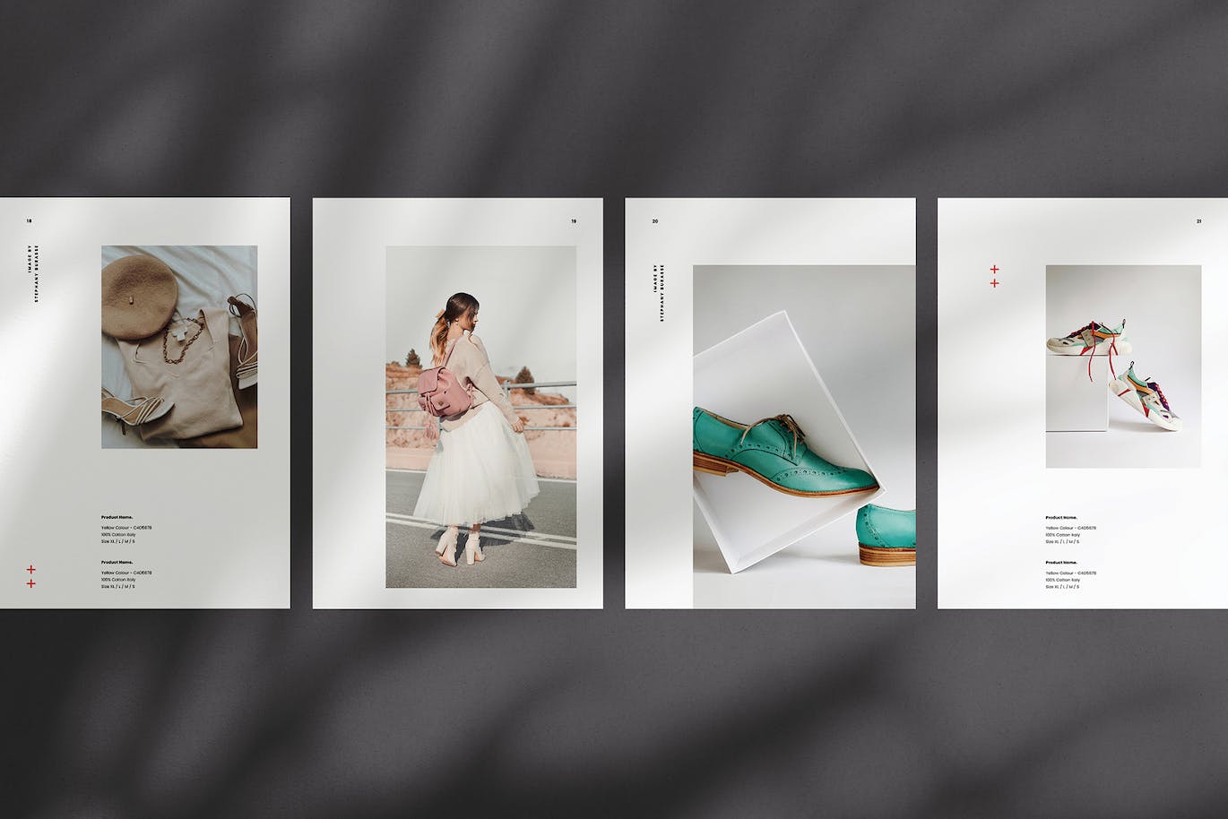 产品介绍/目录杂志模板 Lookbook / Catalog 幻灯图表 sucaiwan.com