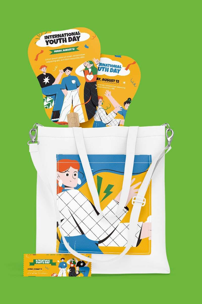 超实用！文创周边产品包装设计展示样机PSD 样机素材 sucaiwan.com