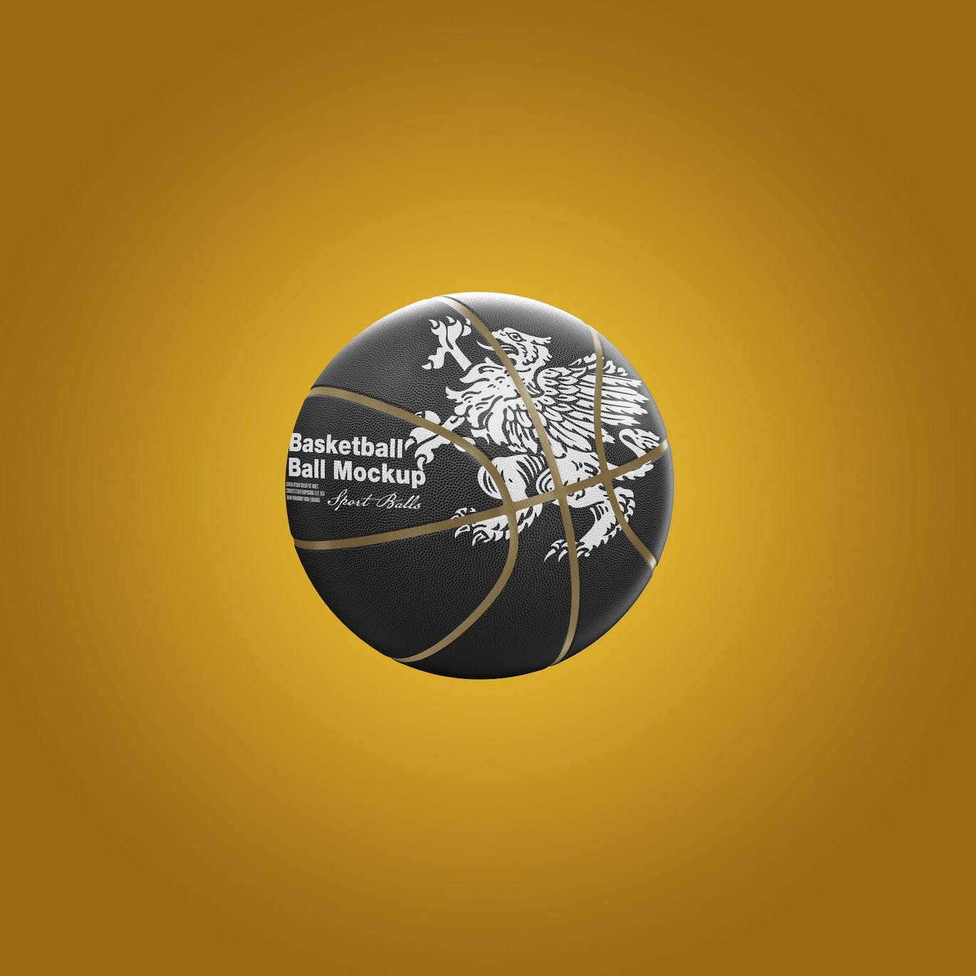 篮球运动品牌设计样机 Basketball Ball Mockup 样机素材 sucaiwan.com