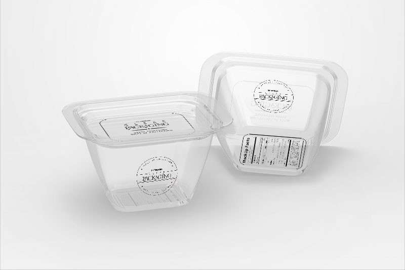 10种透明塑料瓶包装盒标签贴图样机PSD 样机素材 sucaiwan.com