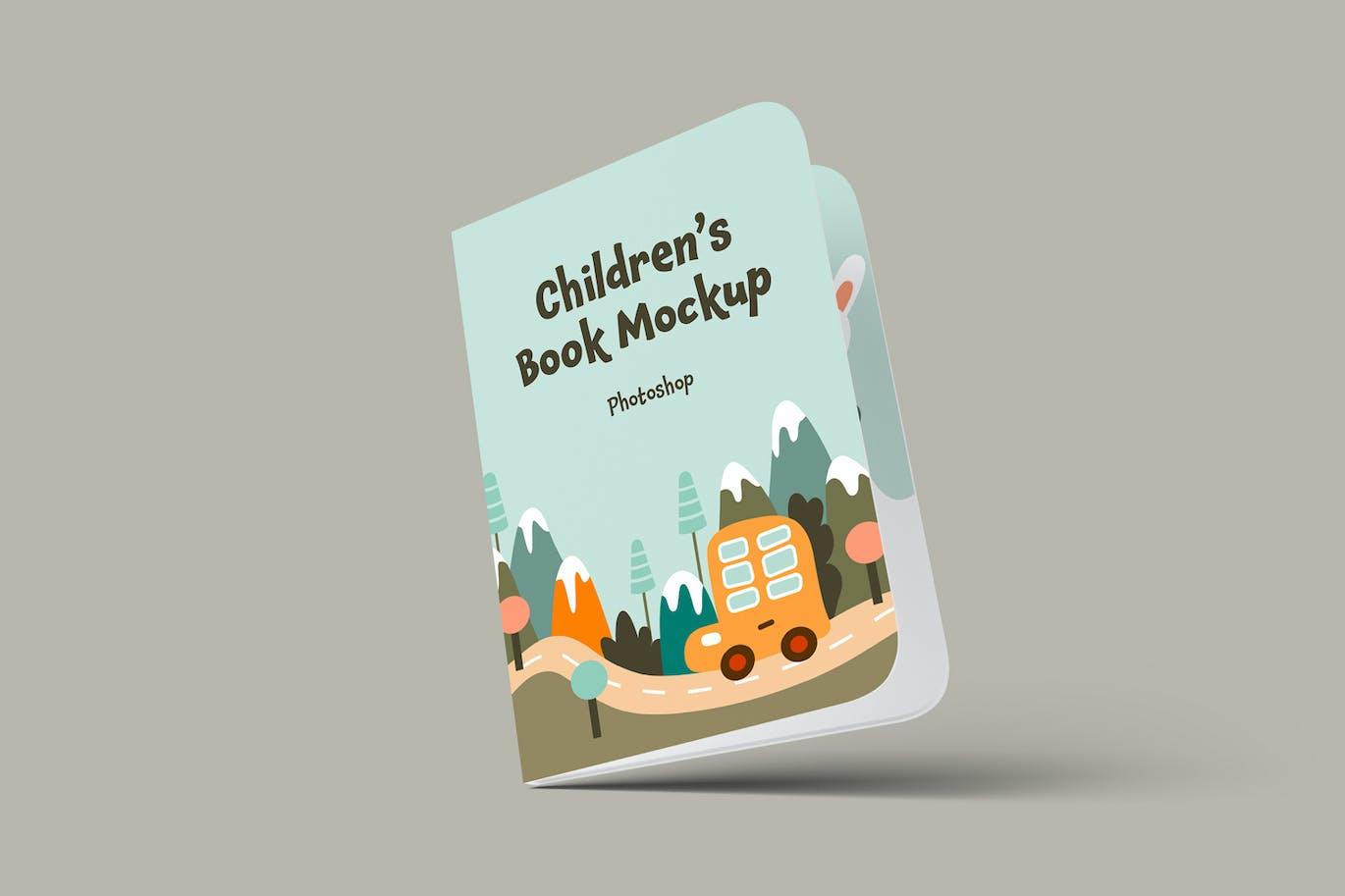 儿童书籍封面设计样机 Children’s Book Mockups 样机素材 sucaiwan.com