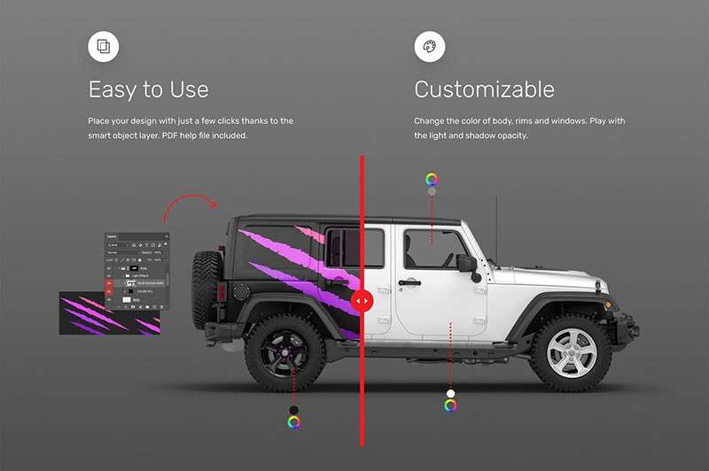 汽车飞机交通工具模型样机PSD 样机素材 第4张-素材湾丨精选海外优质设计素材资源 汽车飞机交通工具模型样机PSD 样机素材 sucaiwan.com