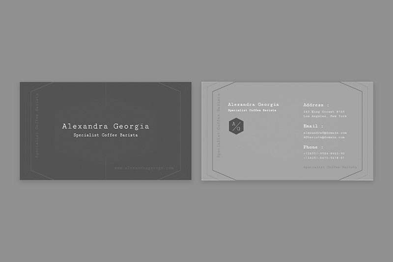 西餐厅名片模板，AI PSD源文件 样机素材 sucaiwan.com