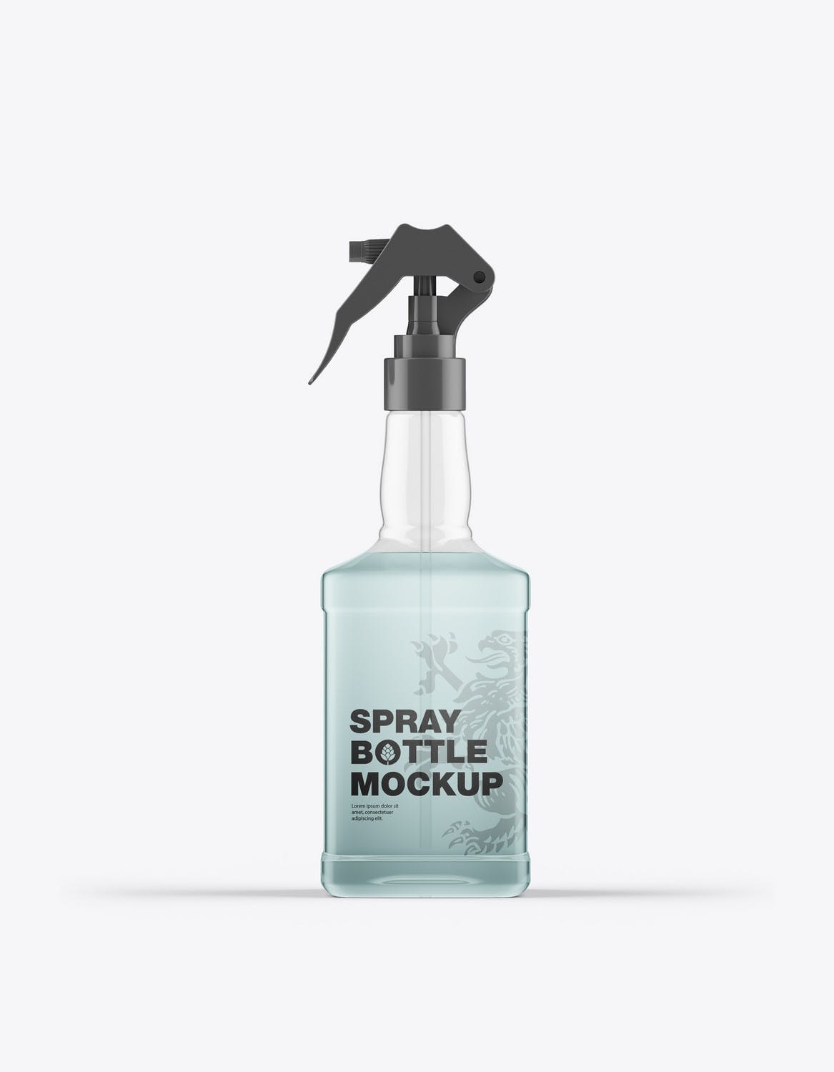 玻璃喷雾瓶包装设计样机 Pack Glass Spray Bottles Mockup 样机素材 sucaiwan.com