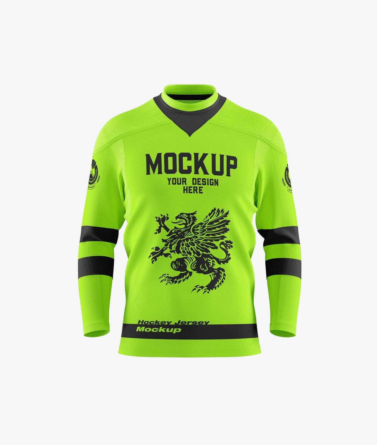 冬季运动服服装面料设计样机 Winter Sport Jersey Mockup 样机素材 sucaiwan.com