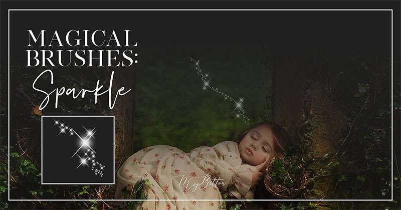 闪烁光效PS笔刷 笔刷资源 sucaiwan.com