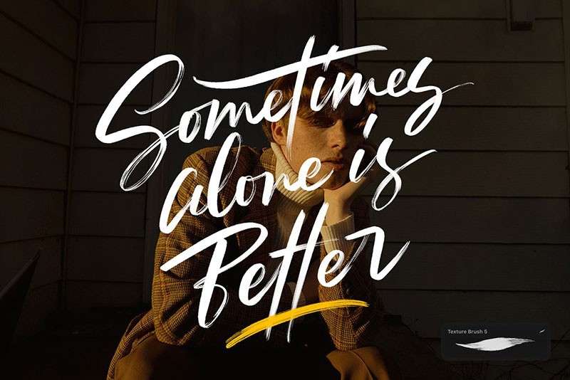 32个签名设计Procreate笔刷 笔刷资源 sucaiwan.com