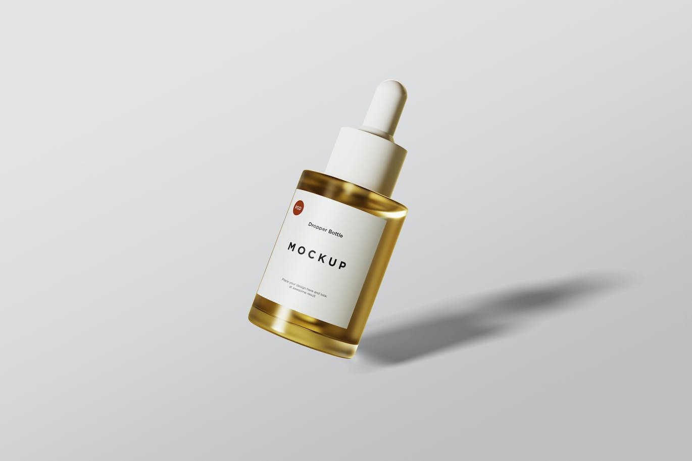 滴管瓶品牌包装设计样机 Dropper bottle mockup 样机素材 sucaiwan.com