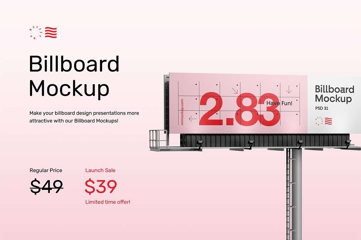 34种广告牌设计展示样机PSD模板 样机素材 sucaiwan.com