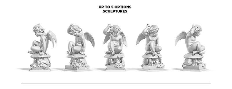 4K高清艺术雕塑模特样机模型，TIF可编辑格式 样机素材 sucaiwan.com