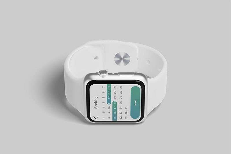 苹果手表 Smart Watch 样机PSD模板 样机素材 sucaiwan.com