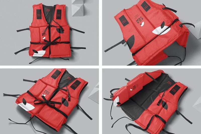 救生衣样机模板PSD 样机素材 sucaiwan.com