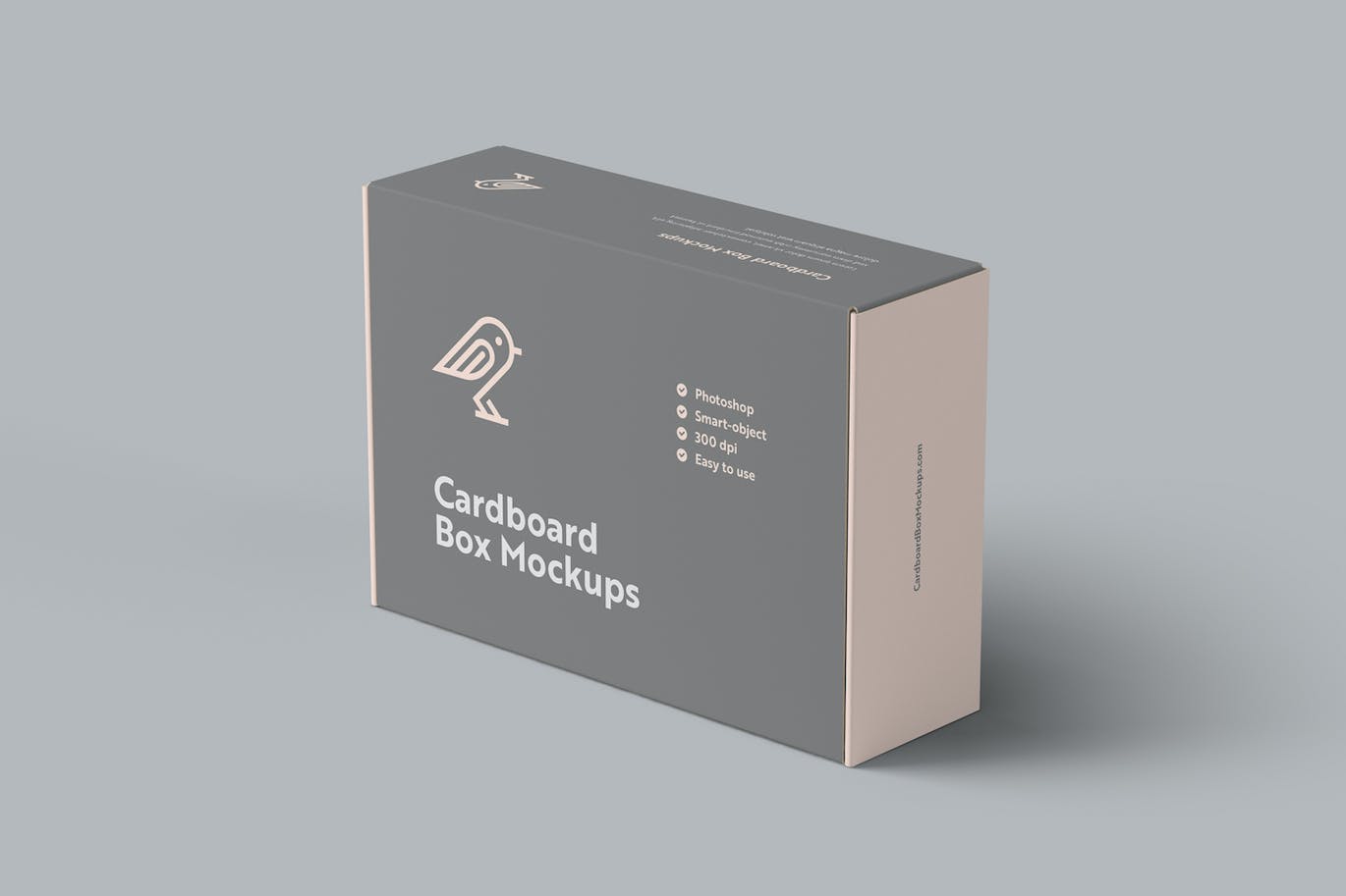 纸板箱包装设计样机模板 Cardboard Box Mockups 样机素材 sucaiwan.com