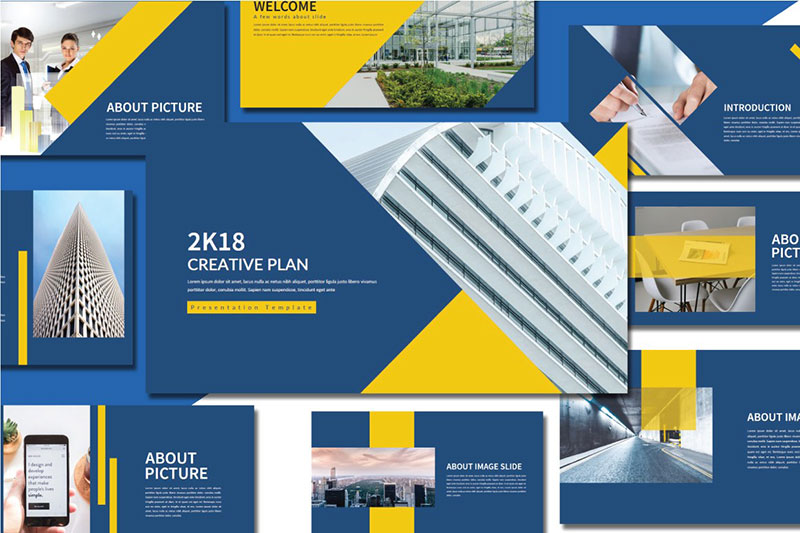 35种版式现代时尚风格 PPT模版 样机素材 sucaiwan.com