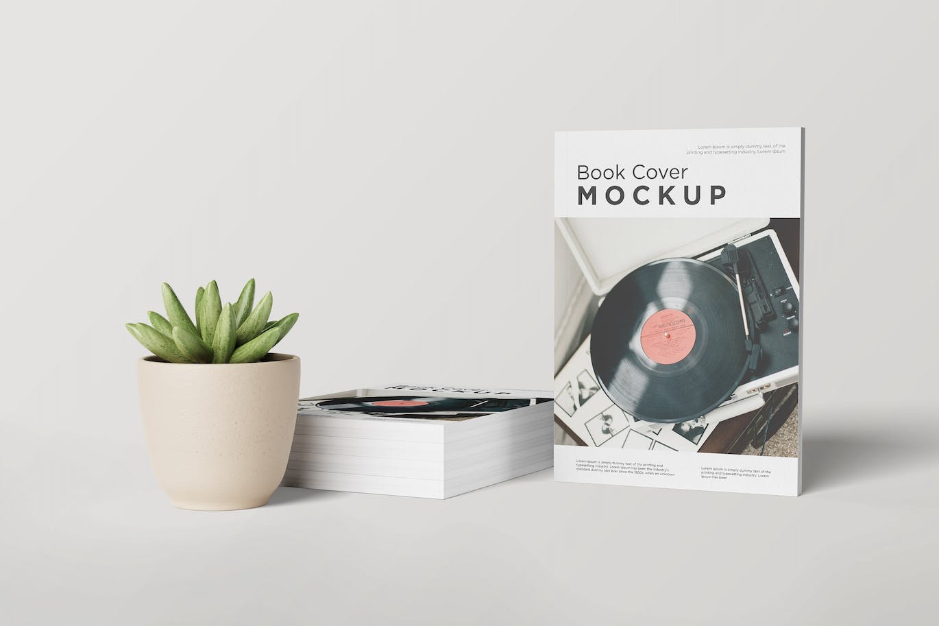 书籍封面设计样机 Book cover mockup 样机素材 sucaiwan.com