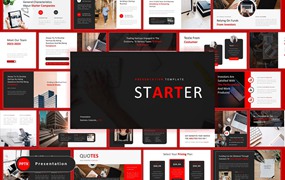 商业&企业PPT演示文稿 Starter – Business and Corporate Powerpoint