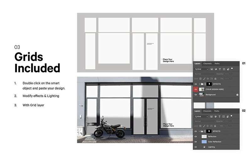 82个户外广告展示设计样机PSD模板 样机素材 sucaiwan.com