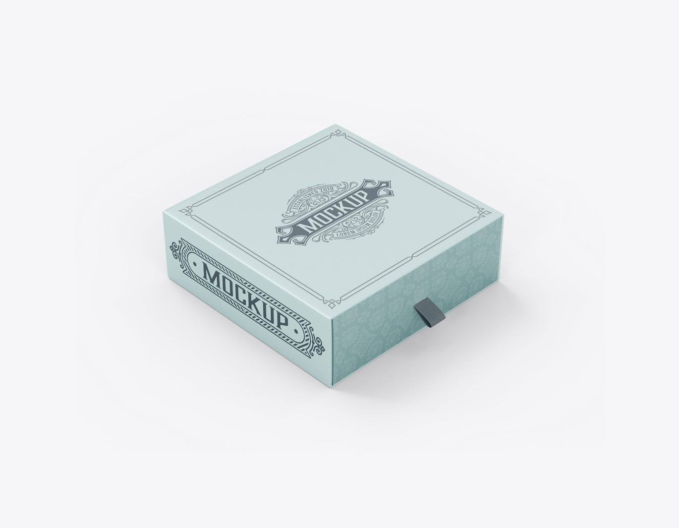 拖式纸盒包装设计样机 SlideBox Mockup 样机素材 sucaiwan.com