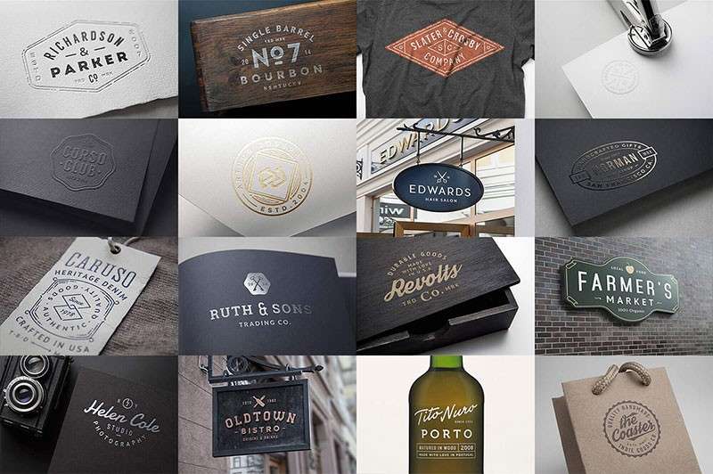 50个真实场景LOGO标志展示样机模板PSD 样机素材 sucaiwan.com