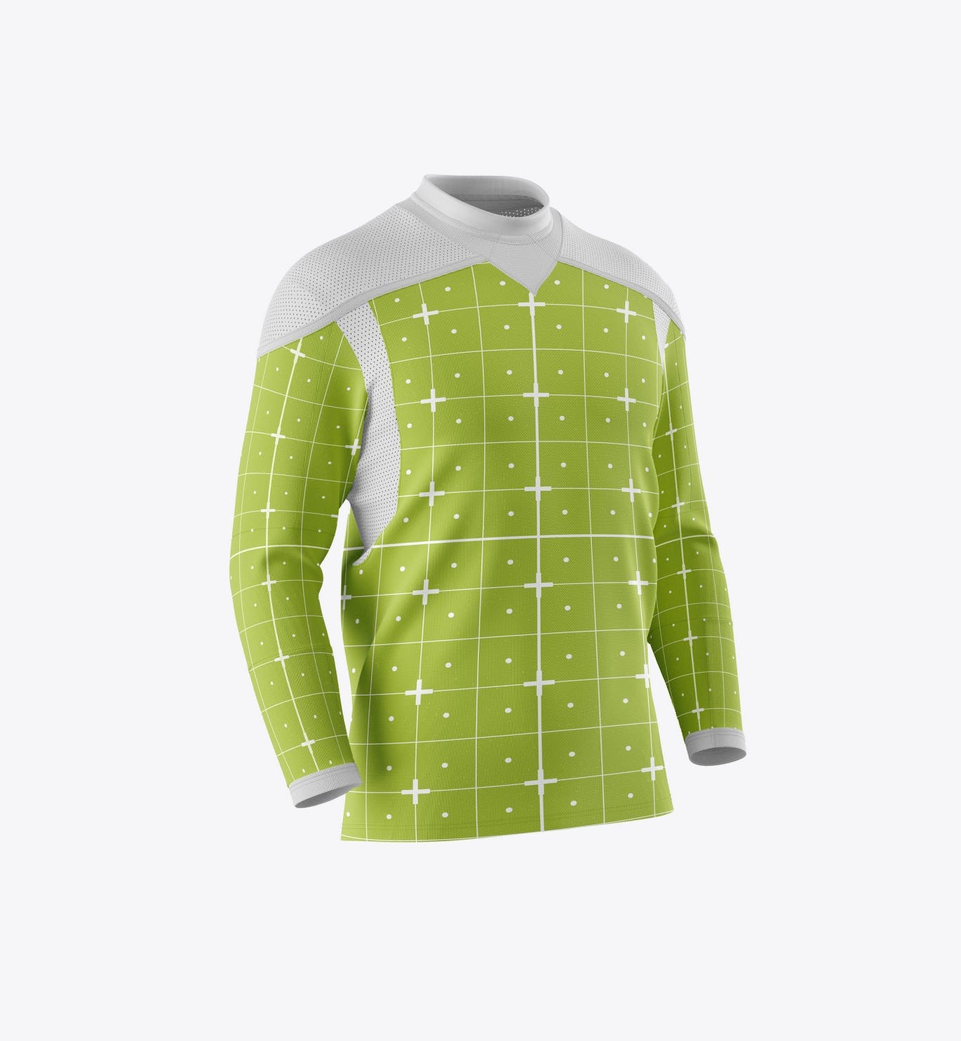 冬季运动服服装面料设计样机 Winter Sport Jersey Mockup 样机素材 sucaiwan.com